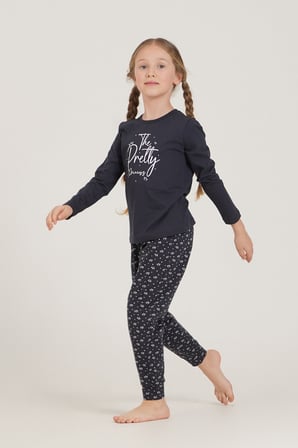 Anne Kız Pijama Takım, Yetişkin ve Çocuk Pijamaları Ayrı Fiyatlardadır