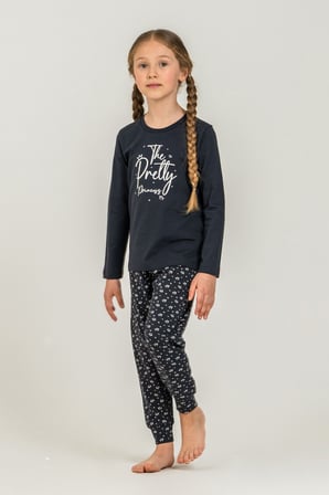Anne Kız Pijama Takım, Yetişkin ve Çocuk Pijamaları Ayrı Fiyatlardadır