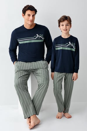 Baba Oğul Pijama Takım Kombin, Erkek ve Çocuk Pijamalar Ayrı Ayrı Fiyatlandırılır