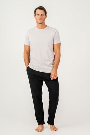 Erkek %100 Pamuklu Kısa Kol Pijama Takım