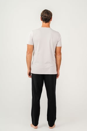 Erkek %100 Pamuklu Kısa Kol Pijama Takım