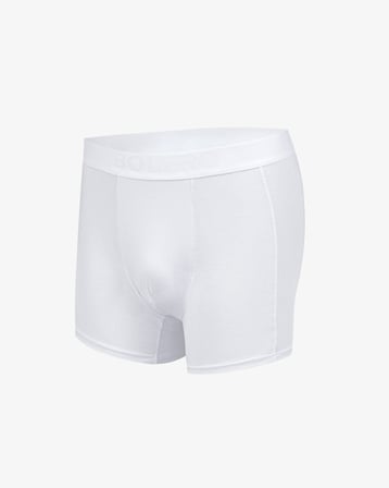 Erkek Beyaz Premium Micromodal Boxer, %90 micromodal ve %10 elastan