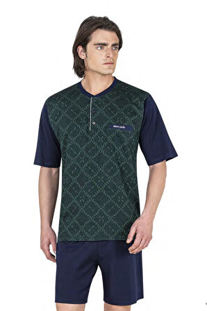 Pierre Cardin Erkek 3 Parça Jakarlı Pijama Takım, Çeyizlik Pijama, Kutulu Pijama, %100 Pamuklu