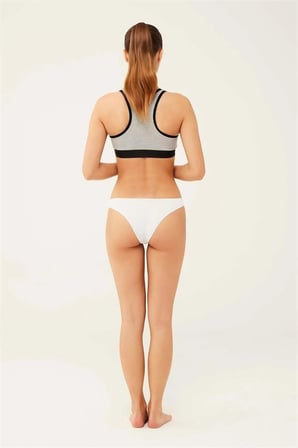 U.S. Polo Assn. 5'li Modal Pamuk Brazilian Külot, Düşük Bel, Arkası Brazilian kesim, %47 pamuk %47 modal %6 elastan