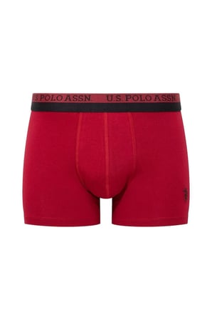 U.S. Polo Assn. Erkek 3'lü Modal Boxer, %47 modal %47 pamuk %6 likra