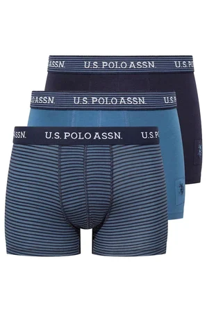 U.S. Polo Assn. Erkek Modal 3'lü Erkek Boxer, %47 modal %47 pamuk %6 likra