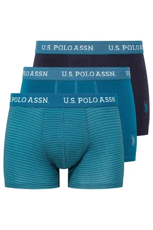 U.S. Polo Assn. Erkek Modal 3'lü Erkek Boxer, %47 modal %47 pamuk %6 likra