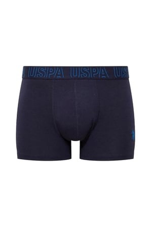 U.S. Polo Assn. 3'lü Erkek Modal Boxer, %47 modal %47 pamuk %6 likra