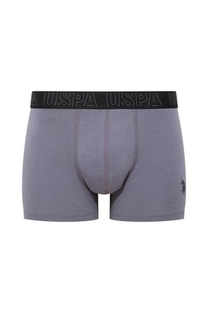 U.S. Polo Assn. 3'lü Erkek Modal Boxer, %47 modal %47 pamuk %6 likra