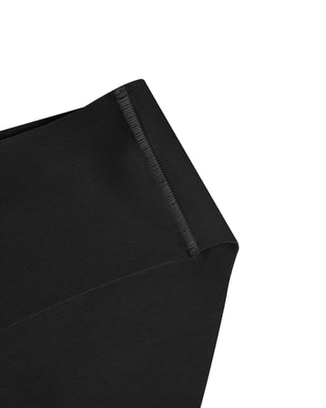 Kadın 3'lü Siyah Dikişsiz Pima Pamuk Slip Külot, %45 Pima pamuk, %45 micromodal ve %10 elastan