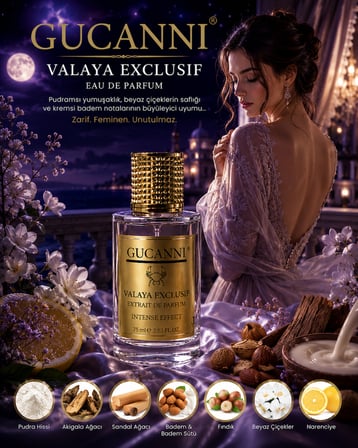 Valaya Exclusif  Marly Gizemli Çekicilik Pudralı Özel Seri Kalıcı Lüks Kadın Parfümü EDP 75 ml