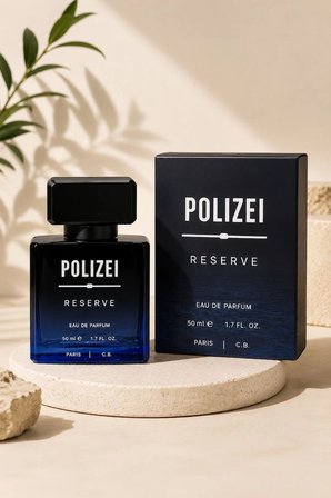 Polizei Reserve Erkek Parfüm EDP 50 ml Kalıcı Günlük Akustik Ferah Maskülen Koku