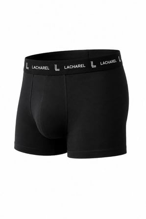 Erkek Likralı Pamuklu Nefes Alan Penye Boxer 3'lü Paket - Siyah - Gri - Füme