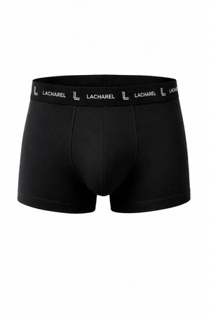 Erkek Likralı Pamuklu Nefes Alan Penye Boxer 3'lü Paket - Siyah - Gri - Lacivert