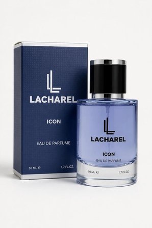 LACHAREL Icon Eau De Parfum 50 ML Ferah Odunsu Amber Maskülen Parfüm
