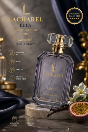 LACHAREL Kula Unisex Eau De Parfum 100 ML Adaçayı Vetiver Vanilya Odunsu Parfüm