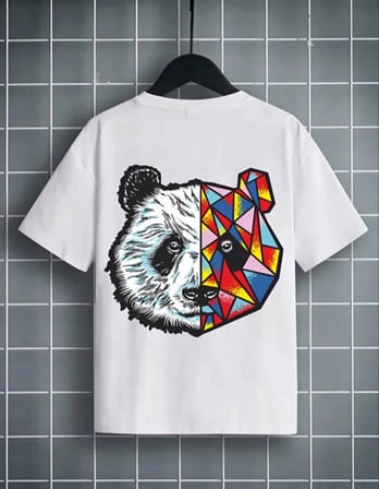 Unisex Çocuk Baskılı T-Shirt - Beyaz