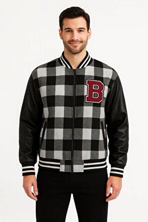 Erkek Kolej Ceket - Gri