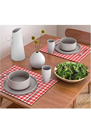 Desenli Servis Altlığı 2 Adet