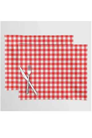 Desenli Servis Altlığı 2 Adet