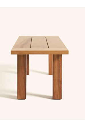 Ahşap Bank Ronda  120x40 cm