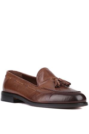 Shoetyle - Kahverengi Deri Erkek Klasik Ayakkabı 250-2350