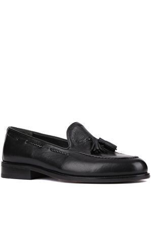 Shoetyle - Siyah Deri Erkek Klasik Ayakkabı 250-2350