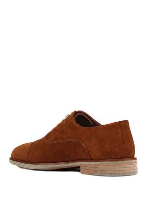 Shoetyle - Taba Süet Bağcıklı Erkek Klasik Ayakkabı 250-2030