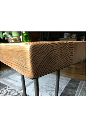 Ahşap Yemek Masası & Bank Desk 180x80 Cm