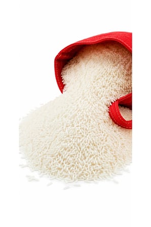 En Kaliteli 1121 Uzun Tane Basmati Pirinç 5 kg Kokulu ve Bereketli Özel Kumaş Torba