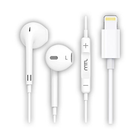 iPhone Lightning Stereo Kablolu Kulaklık MT291