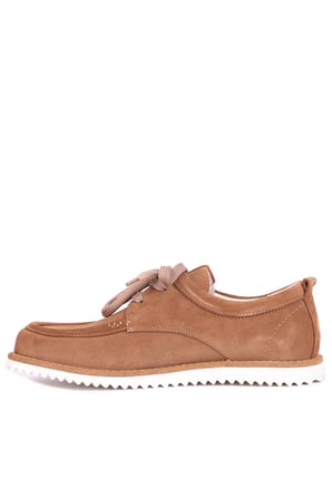 Shoetyle - Taba Renk Hakiki Süet Erkek Loafer - 666-5906