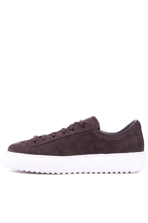 Shoetyle - Hakiki Nubuk Deri Kahverengi Erkek Sneaker - 666-01-0346