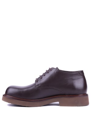 Shoetyle - Hakiki Deri Kahverengi Kısa Erkek Bot - 666-58-04