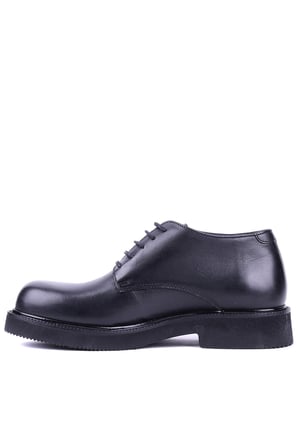 Shoetyle - Hakiki Deri Siyah Renk Kısa Erkek Bot - 666-58-04