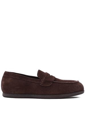Shoetyle - Kahverengi Süet Erkek Günlük Ayakkabı 666-sh-2812