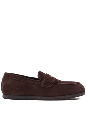 Shoetyle - Kahverengi Süet Erkek Günlük Ayakkabı 666-sh-2812