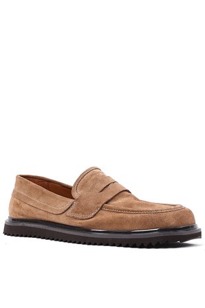 Shoetyle - Taba Süet Bağcıksız Erkek Günlük Ayakkabı 666-5914666-5914