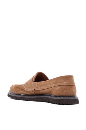 Shoetyle - Taba Süet Bağcıksız Erkek Günlük Ayakkabı 666-5914666-5914