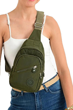 Bizoon 1030 fermuarlı bayan bodybag çapraz çanta
