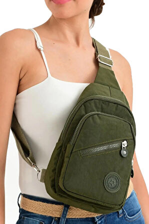 Bizoon 1030 fermuarlı bayan bodybag çapraz çanta