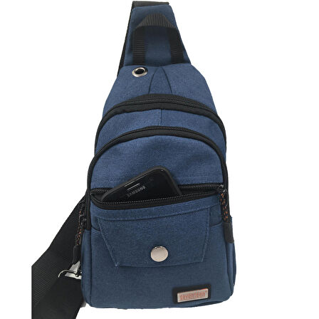 Bizoon 3472 Kanvas Kumaş Erkek Body Bag Çanta