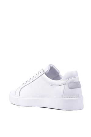 Shoetyle - Hakiki Deri Beyaz Renk Erkek Sneaker - 250-1400
