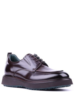 Shoetyle - Hakiki Deri Kahverengi Günlük Erkek Ayakkabı - 250-760-02