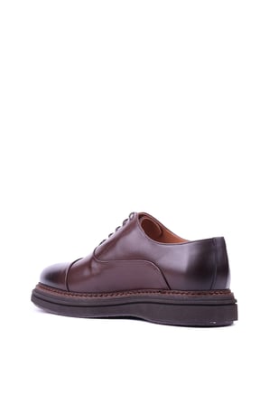 Shoetyle - Hakiki Deri Kahverengi Erkek Günlük Ayakkabı - 250-2035 