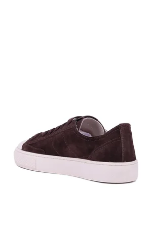 Shoetyle - Hakiki Süet Deri Kahverengi Erkek Sneaker - 666-0386 