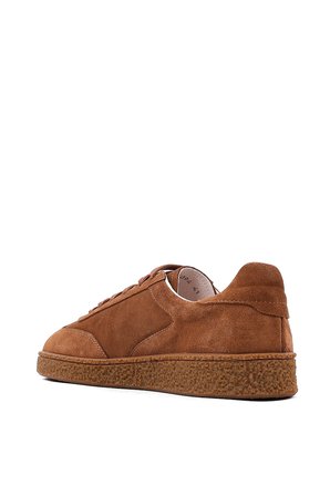 Shoetyle - Hakiki Deri Taba Rengi Erkek Sneaker - 666-1094 