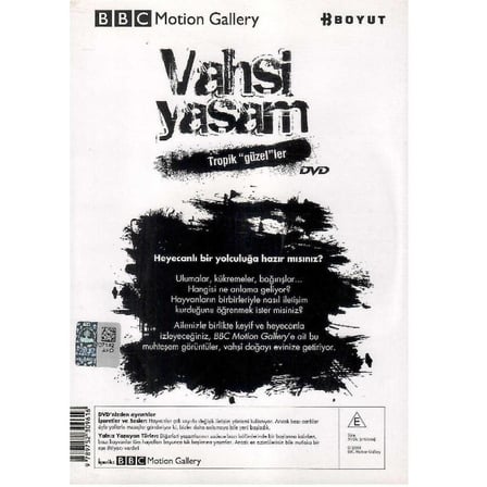 BBC Motion Gallery - Vahşi Yaşam Tropik Güzeller İşaretler ve Sesler Yalnız Yaşayan Türler -  (DVD)
