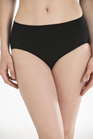 Nbb Taktel Hava Alan Dikişsiz Külot Siyah