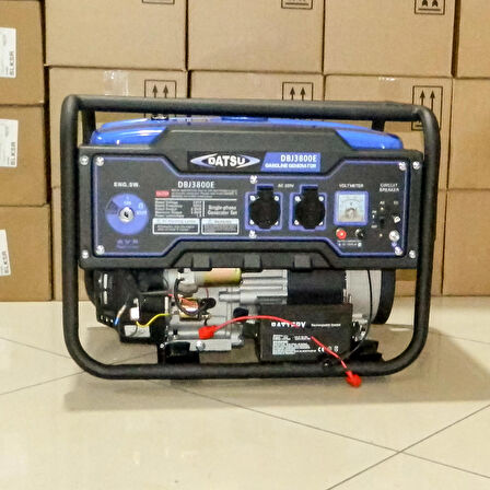 Datsu DBJ 3800E Marşlı Monofaze Benzinli Jeneratör